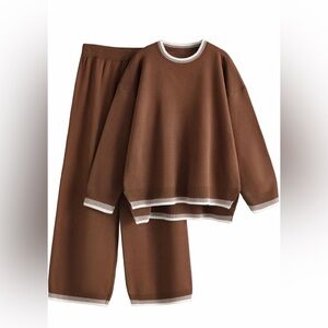 Brown matching set